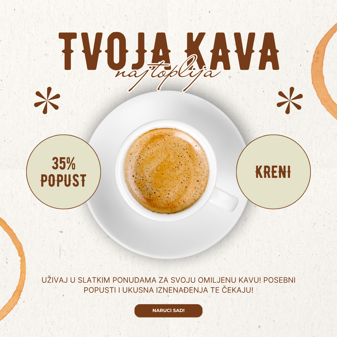 Instagram feed — slastičarnica, hrana i deserti